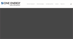 Desktop Screenshot of oneenergywind.com