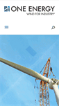 Mobile Screenshot of oneenergywind.com